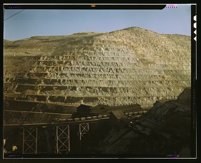 Open-pit workings