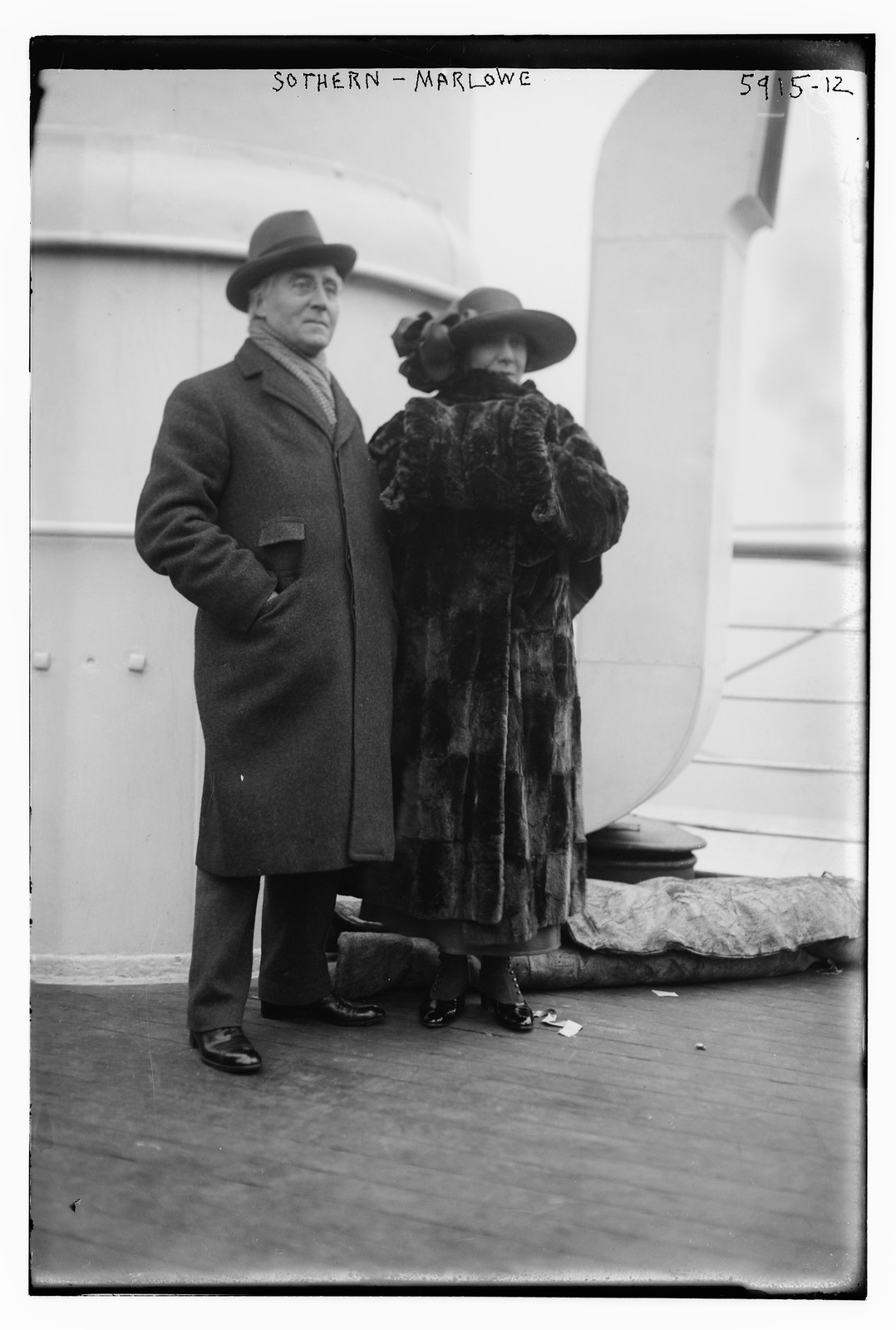 Sothern - Marlowe, n/a — historic photograph