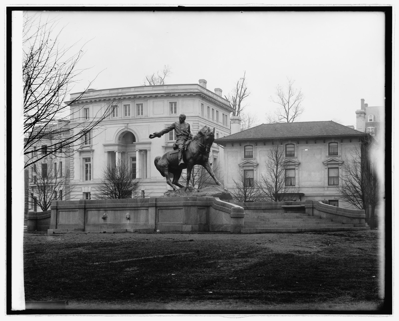 Sheridan Statue, [Washington, D.C.], [between 1910 and 1935] — historic photograph