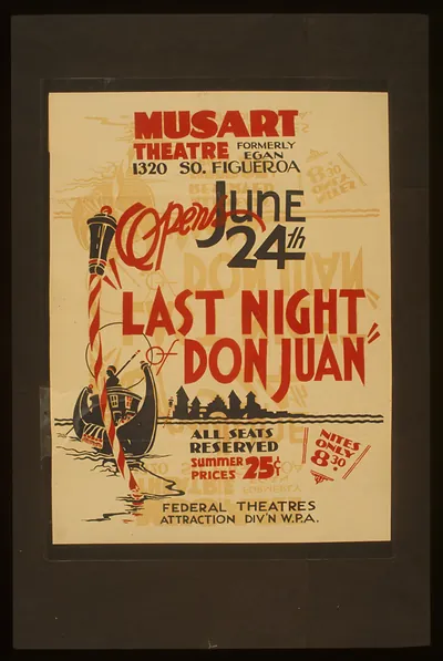 Last night of Don Juan