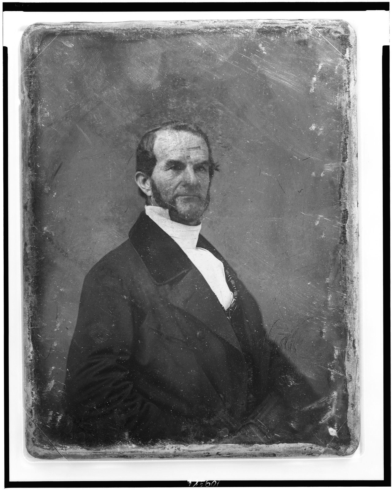 [Ralph Hoyt, half-length portrait, three-quarters to the right, holding a book], [between 1844 and 1860] — historic photograph