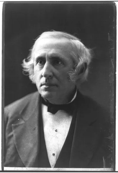 [James Valentine Campbell, 1823-1890, bust portrait]