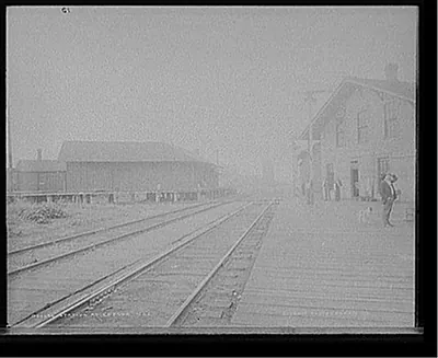 Station at Chenoa, Ill's.