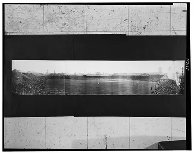 [World's series base ball game at Bennett Park, Oct. 11, 1909]