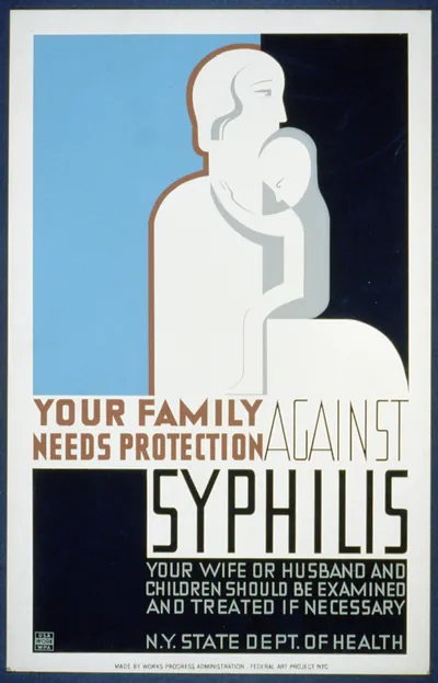 Your family needs protection against syphilis Your wife or husband and children shoul