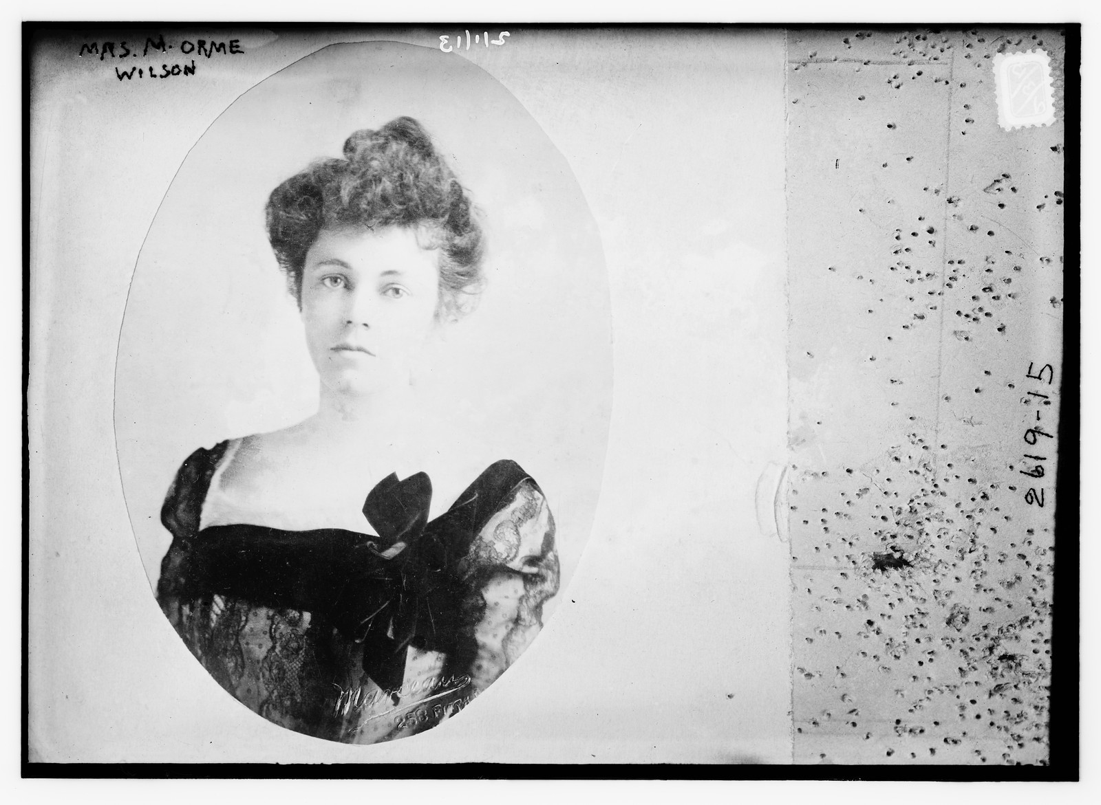Mrs. M. Orme Wilson, n/a — historic photograph