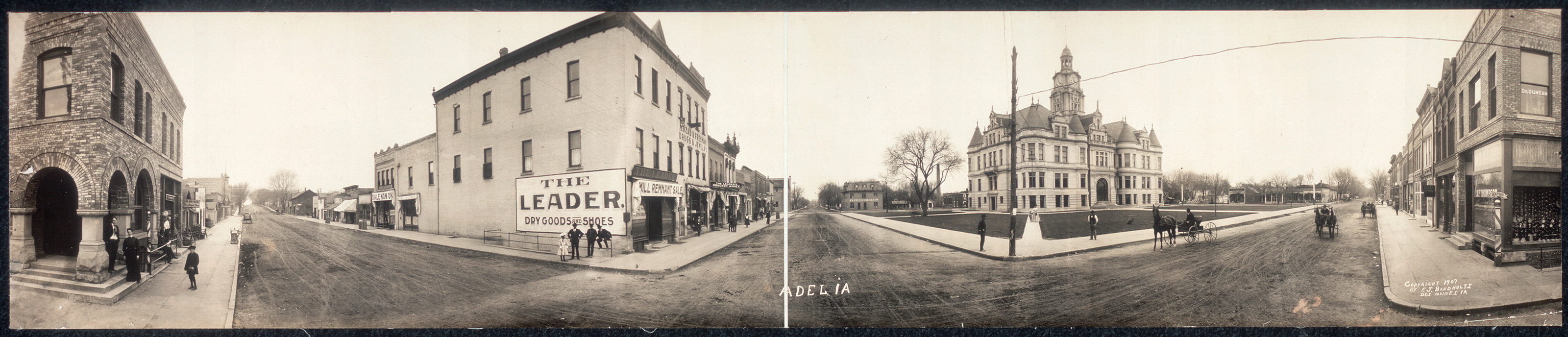 Adel, Iowa, 1907, 1907 — historic image