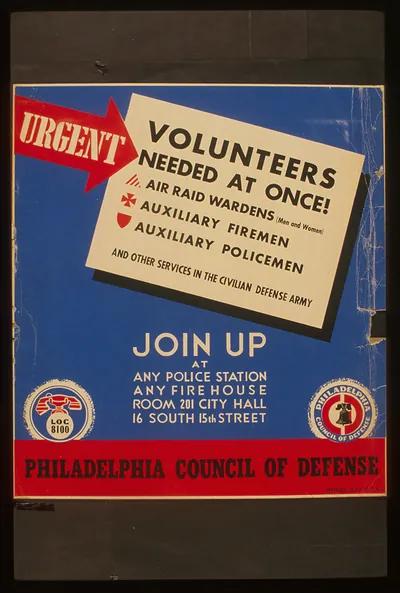 Urgent - volunteers needed at once! Join up at any police station any firehouse [or]