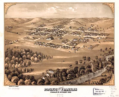 Pacific, Missouri, 1869