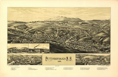 Peterborough, New Hampshire, 1886
