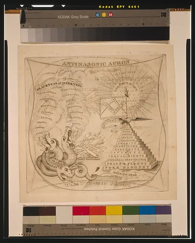 Anti-Masonic apron