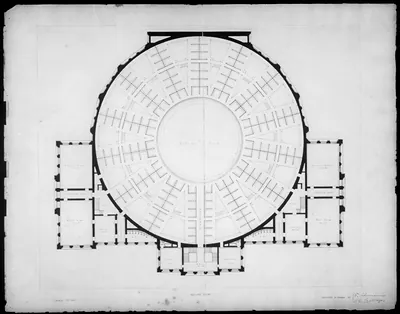 [Library of Congress, Washington, D.C. Second story plan]