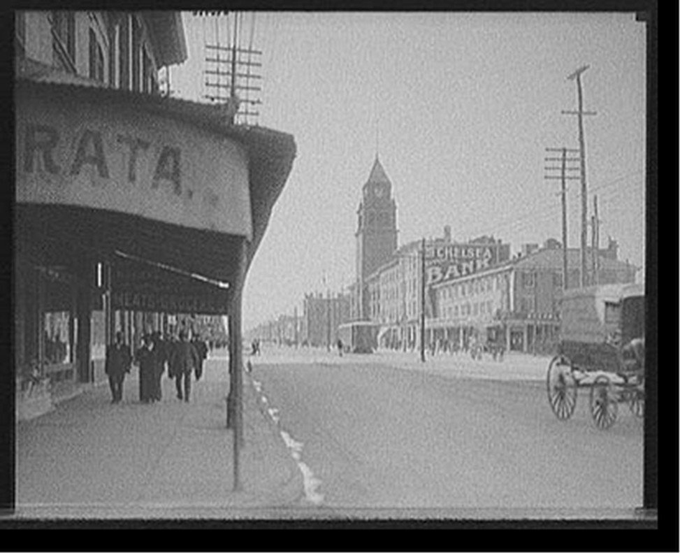 [Atlantic Avenue West, Atlantic City, N.J.], [between 1900 and 1910] — historic photograph