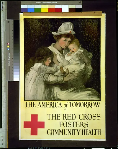 The America of tomorrow The Red Cross fosters community health / Blanche Greer.