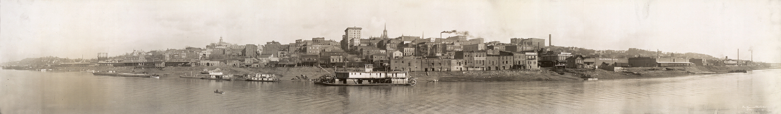 Panoram of Vicksburg, Mississippi, 1910, 1910 — historic image