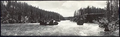 Yellowstone River, Wyoming, 1908