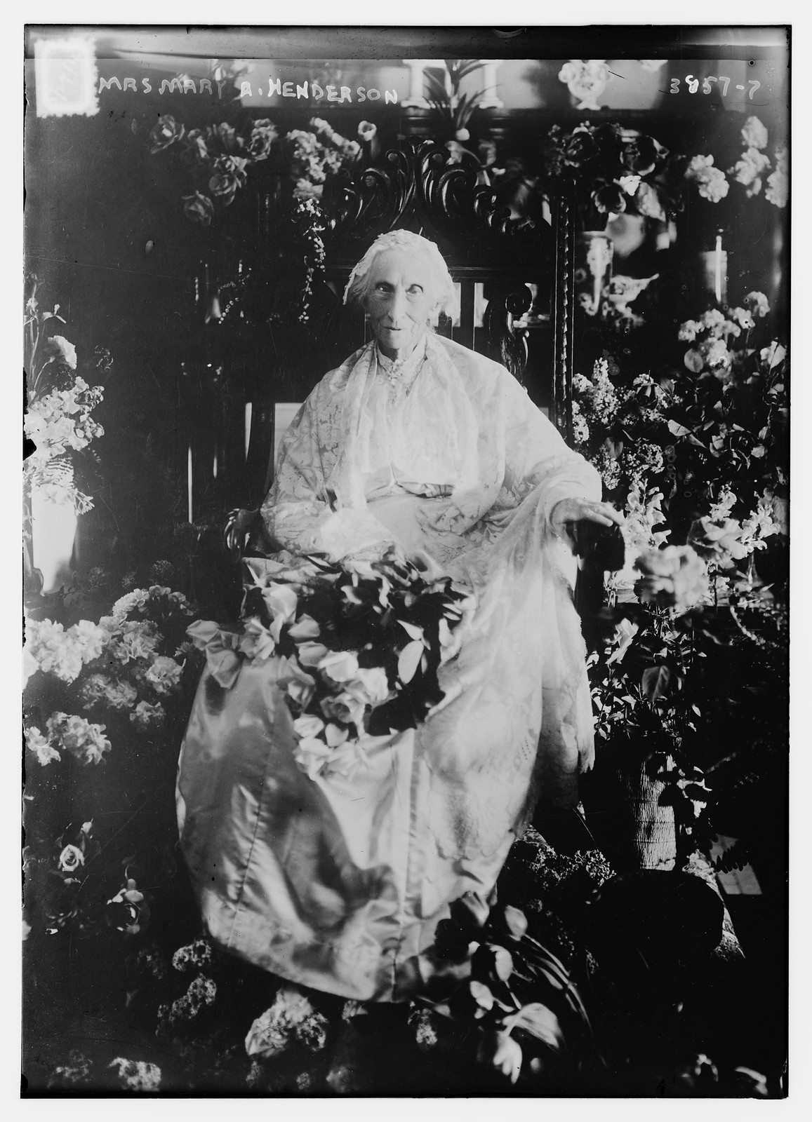 Mrs. Mary A. Henderson, n/a — historic photograph