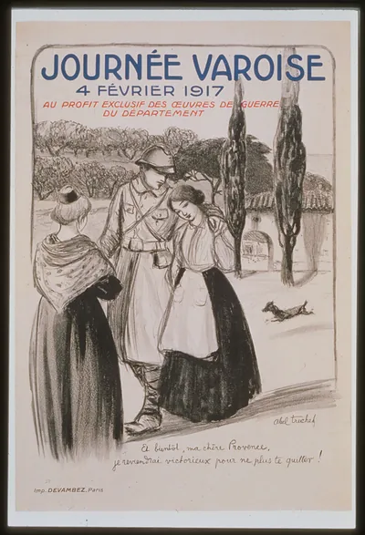 Journeacutee Varoise. 4 feacutevrier 1917. Au profit exclusif des Oeuvres de Guerre du Deacutepartement