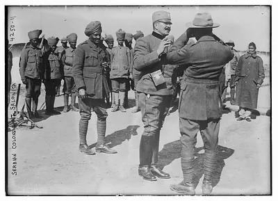 Serbian Colonel at Salonica