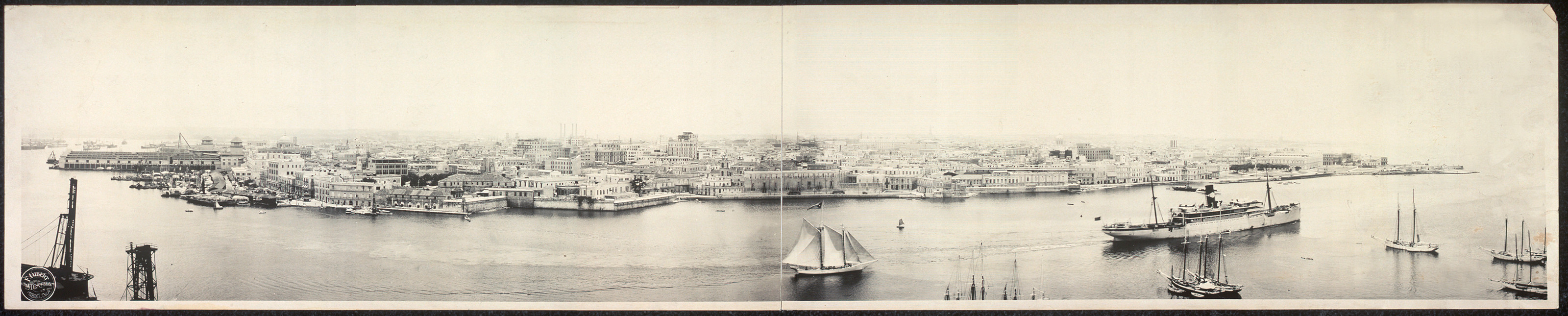 Waterfront of Havana, Pre, Cuba, 1929, 1929 — historic image