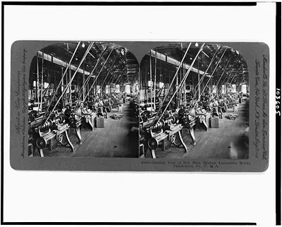 General view of bolt shop, Baldwin Locomotive Works, Philadelphia, Pa., U.S.A.