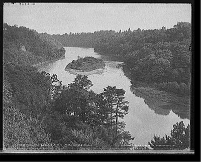Down the Genesee, Seneca Park, Rochester, N.Y.