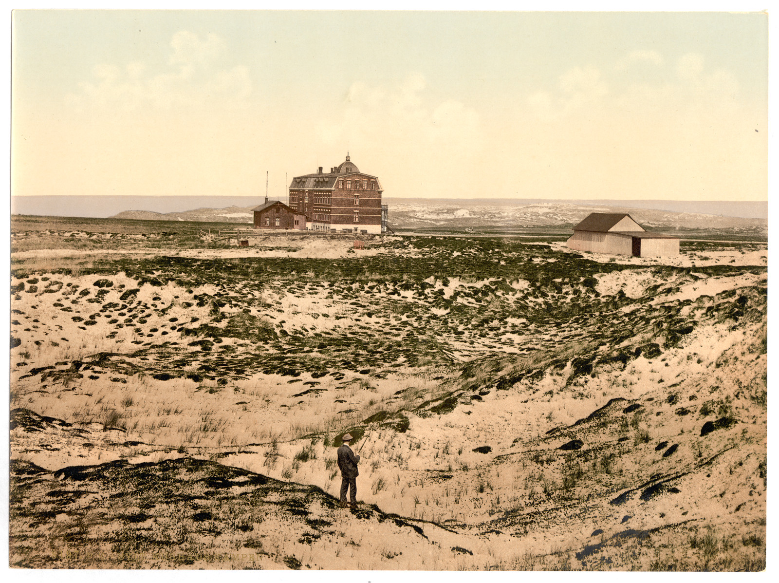 The Kurhaus Westerland Sylt Schleswig-Holstein Germany, [between ca. 1890 and ca. 1900]. — historic print