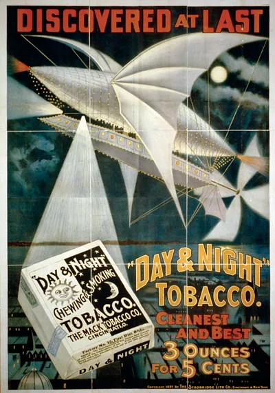 Discovered at last Day and night tobacco""