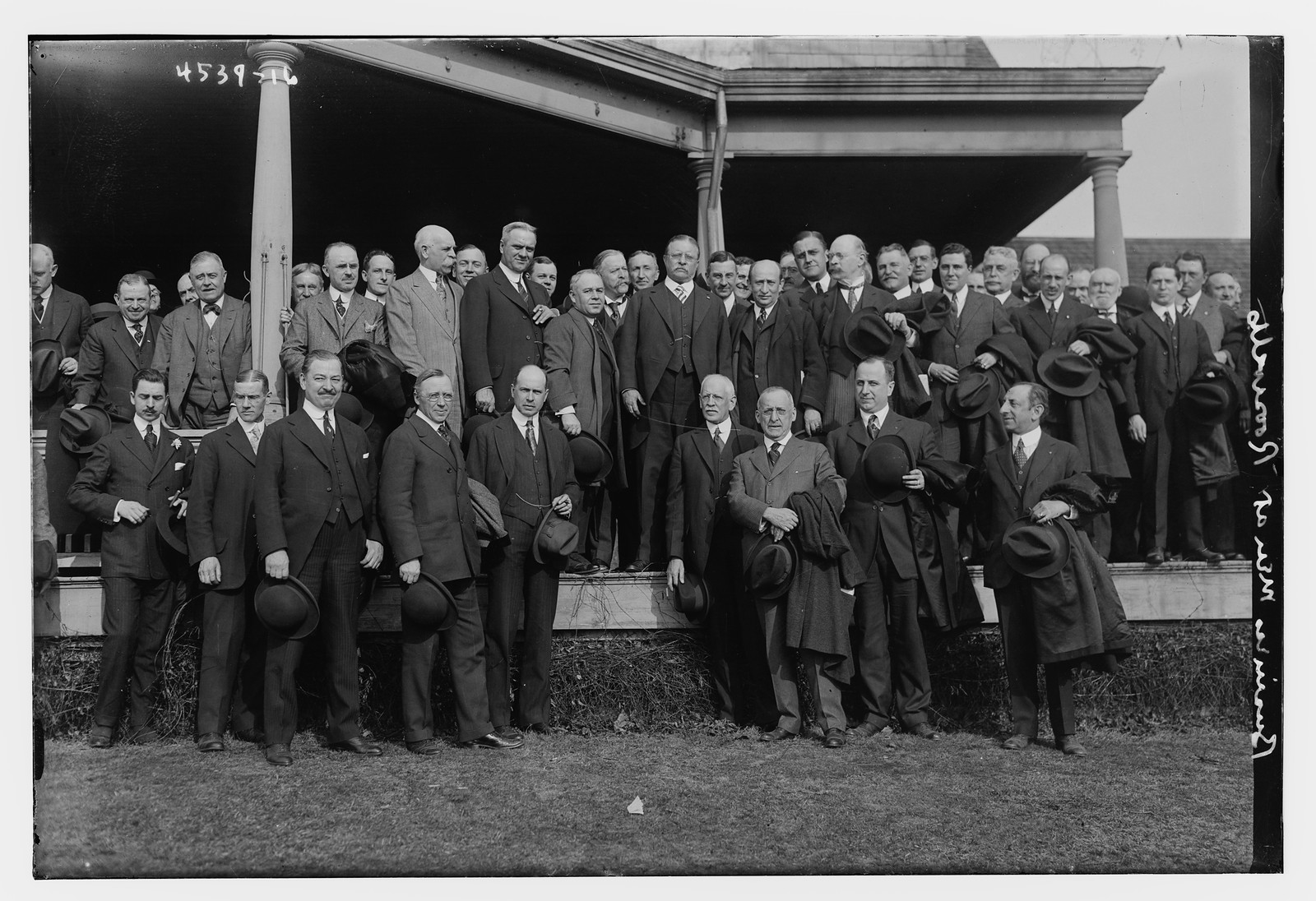 Business Men at Roosevelts, n/a — historic photograph