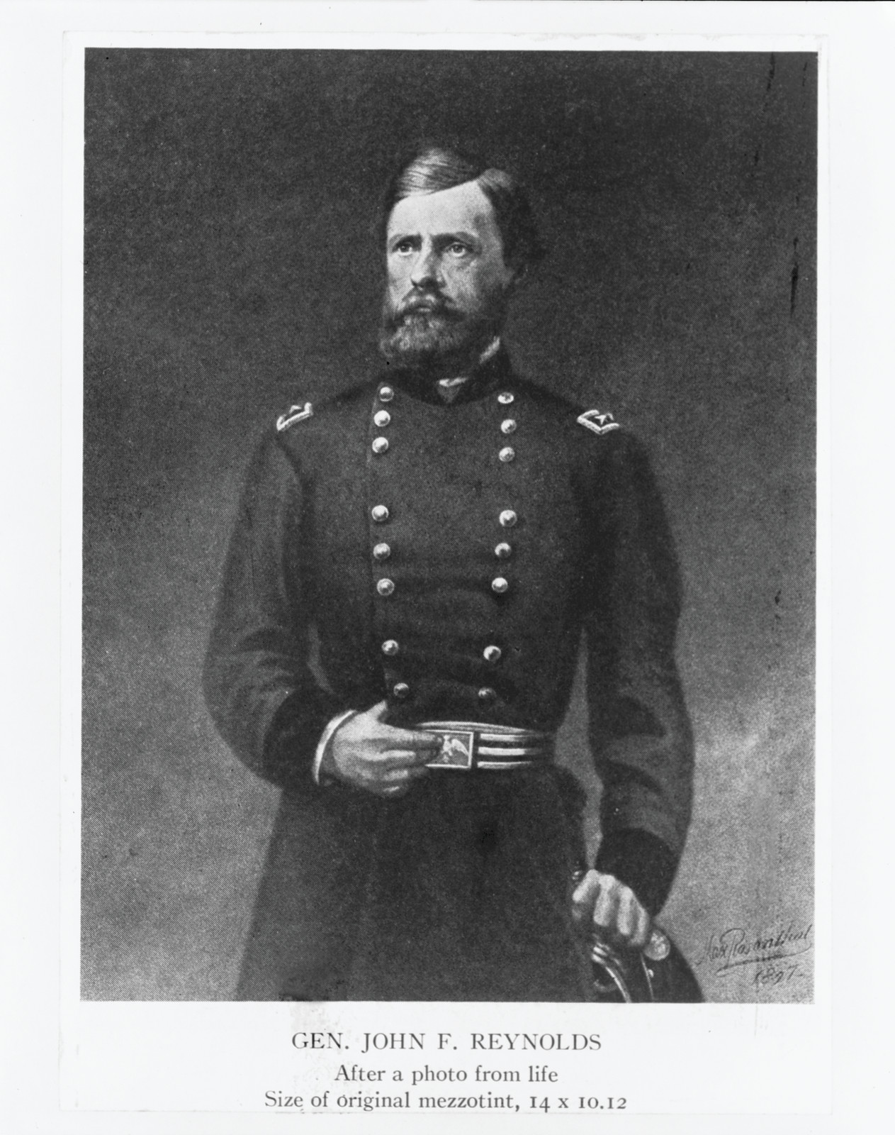 [General John Fulton Reynolds, three-quarter length portrait, facing left] / Max Rosenthal., [between 1900 and 1950] — historic print
