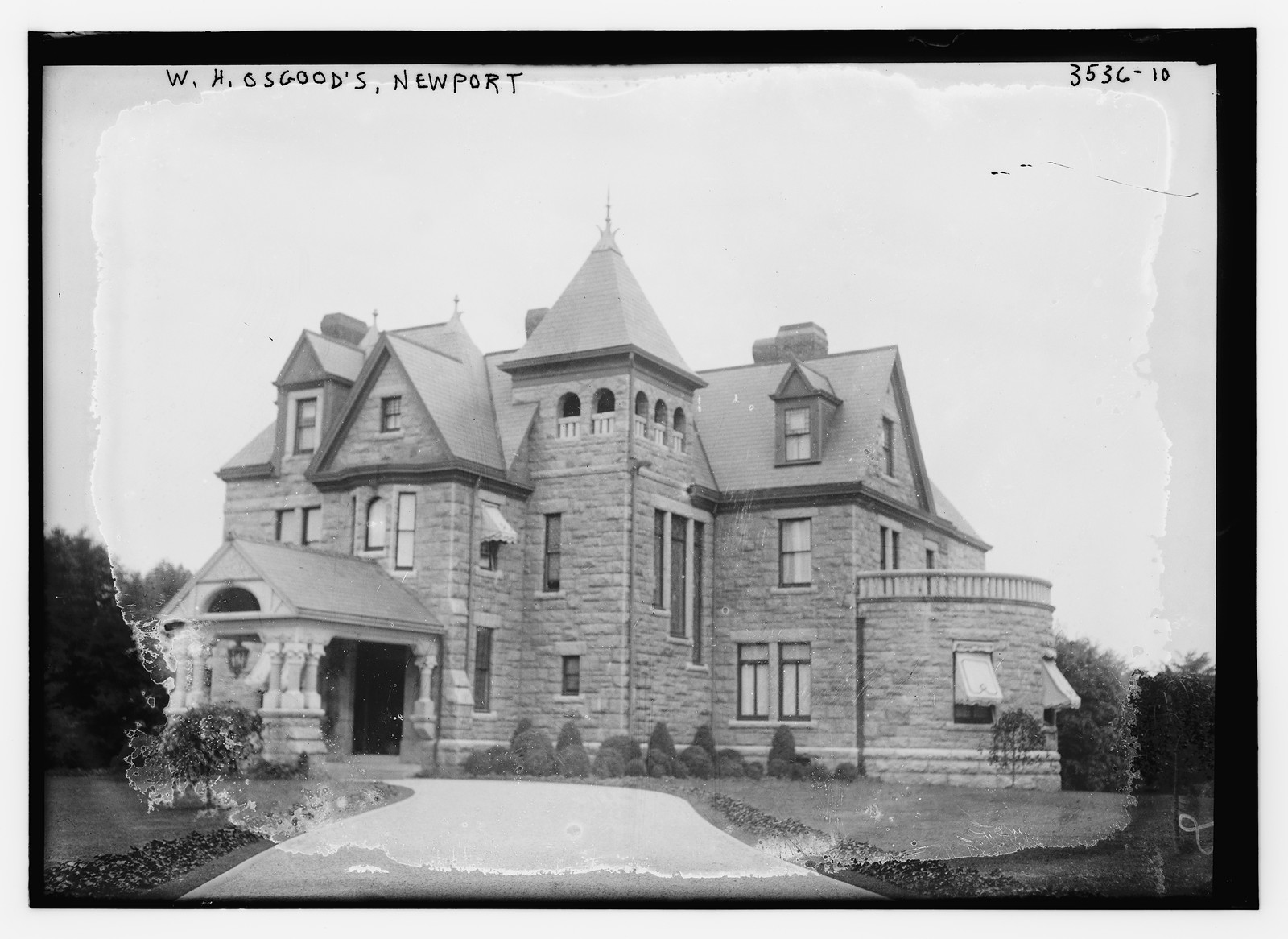 W.H. Osgood's, Newport house, n/a — historic photograph