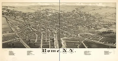 Rome, New York, 1886