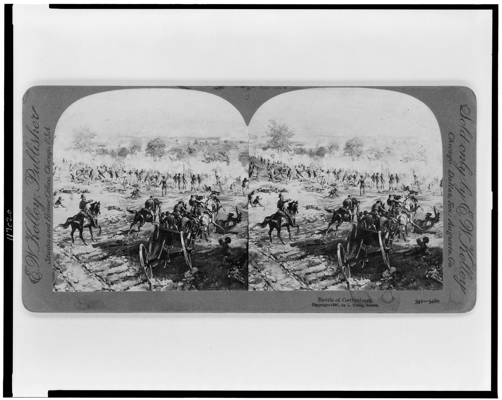 Battle of Gettysburg, Chicago : E.W. Kelley, c1897. — historic photograph