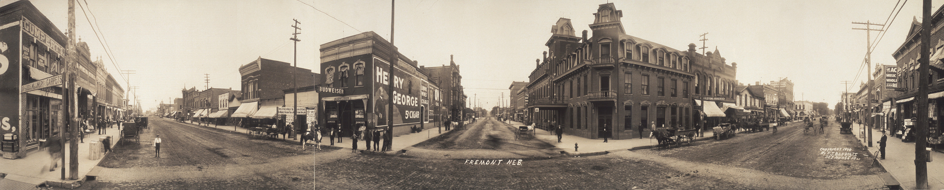 Fremont, Nebraska, 1908, 1908 — historic image