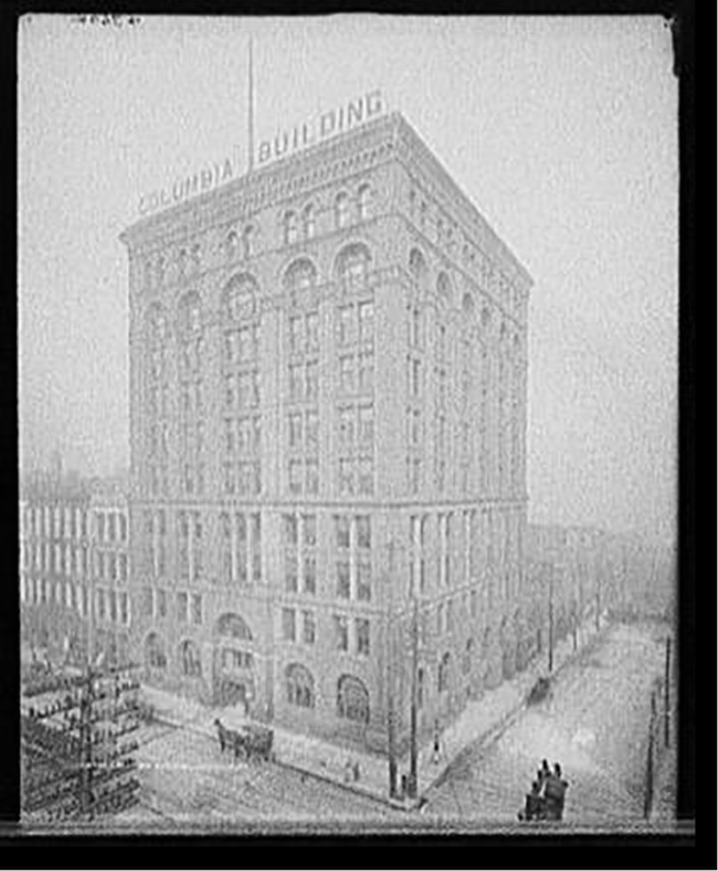 Columbia Building, Louisville, Ky., [1906?] — historic photograph