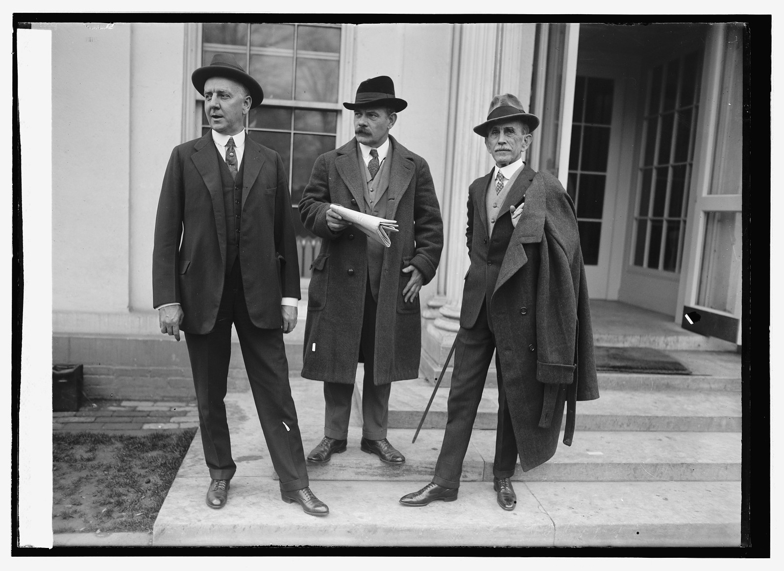 H.N. Randolph, Guszon Bolglum, H.S. Edwards, 11/22/23, [19]23 November 22. — historic photograph