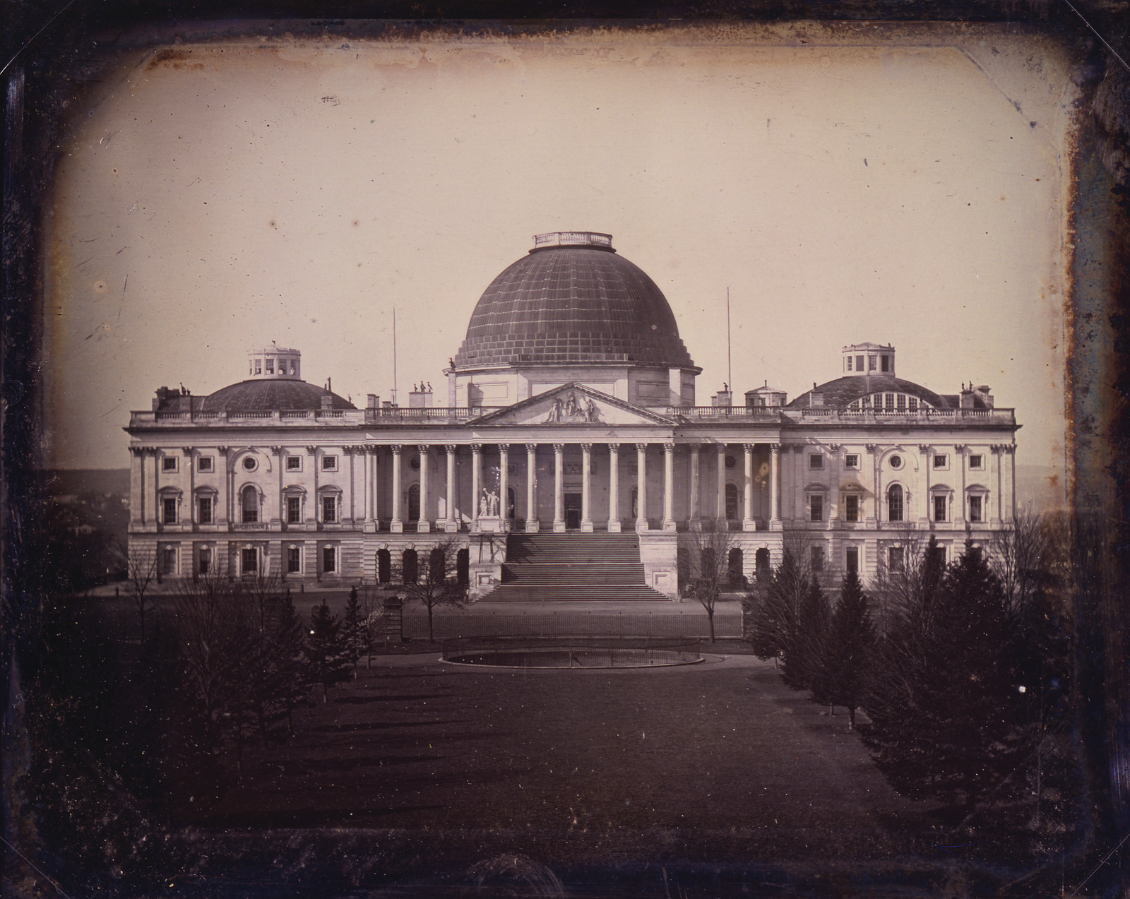 United States Capitol, Washington, D.C., East Front Elevation — historic drawing