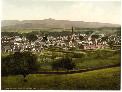 Castle Douglas from Dunmuir Scotland