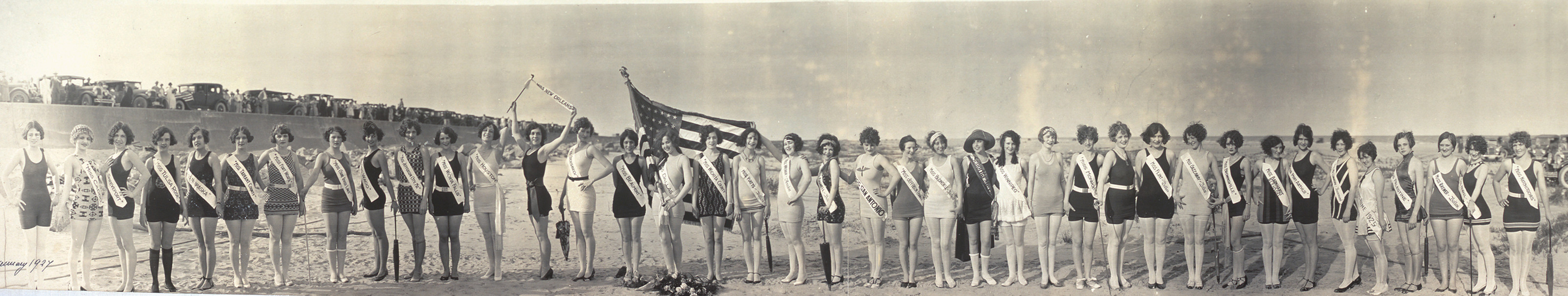 Galveston Bathing Review, Texas, 1926, 1926 — historic image