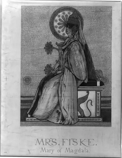 Mrs. Fiske - Mary of Magdala / Ernest Haskell.