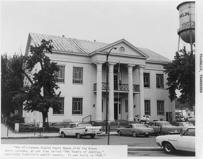 Williamson County Court House, Franklin, Tenn.