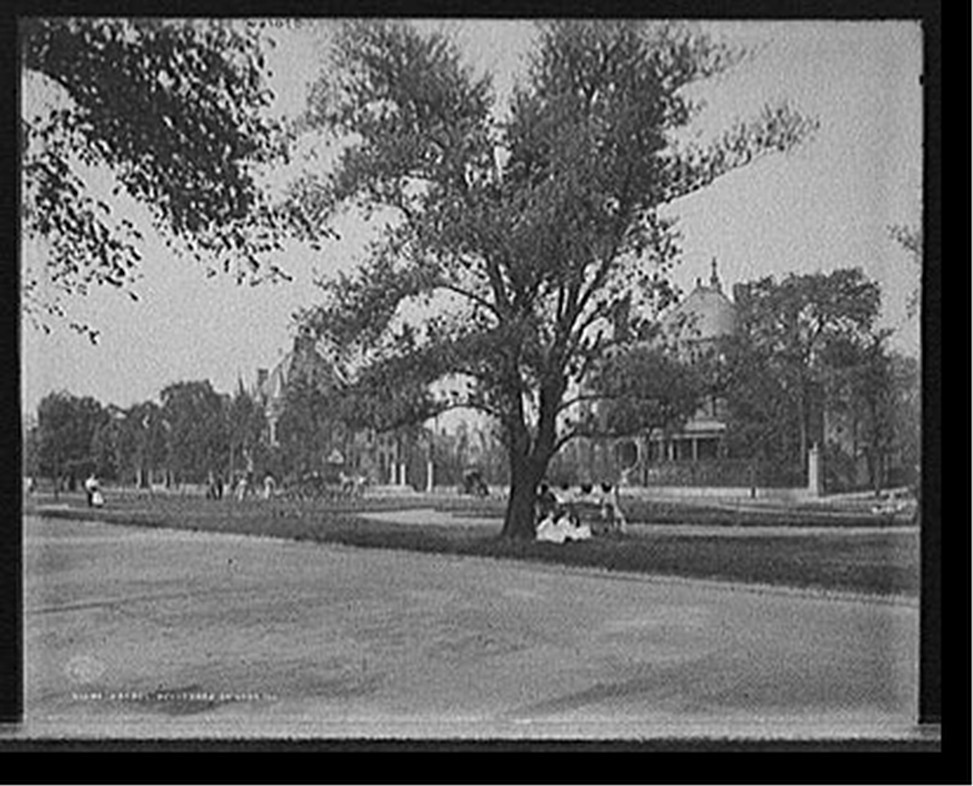 Drexel Boulevard, Chicago, Ill., c1907. — historic photograph