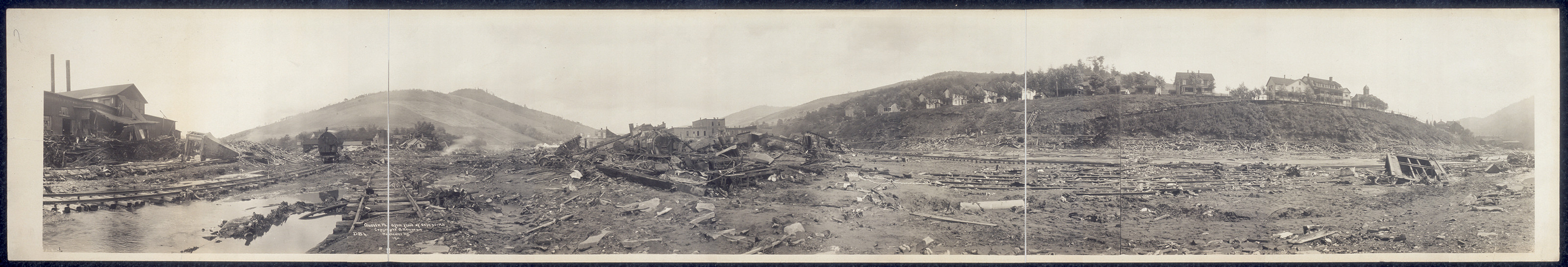 Austin, flood Sept 30, 1911 b, Pennsylvania, 1911 — historic image