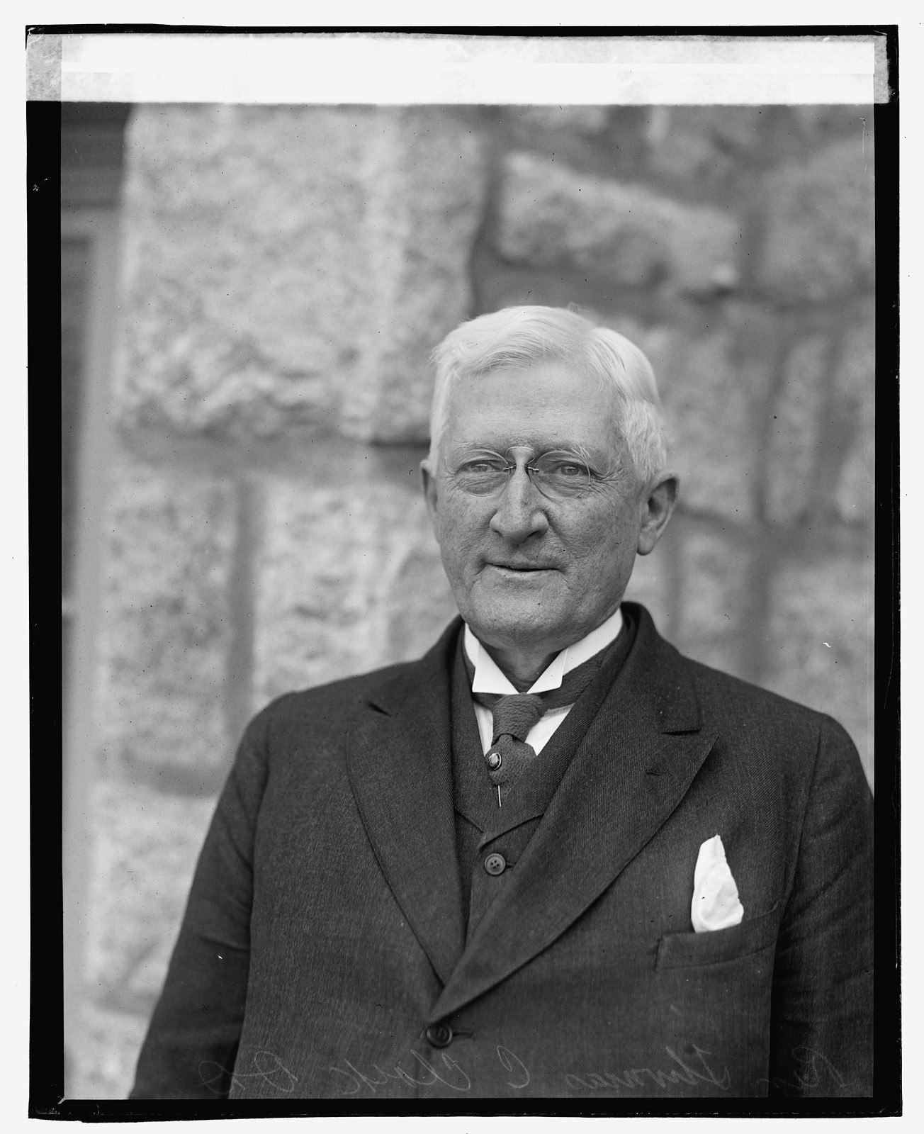 Rev. Thos. C. Clark, [1923] — historic photograph