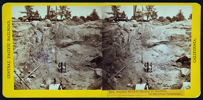 Capitol Granite Quarry at Rocklin 22 miles from Sacramento