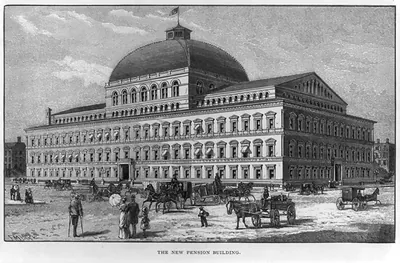 The new Pension Bldg.