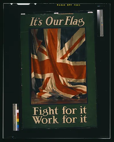 Its our flag. Fight for it. Work for it / Guy Lipscombe Henry Jenkinson Ltd. Kirkstall (Leeds) and London.