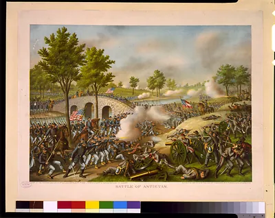 Battle of Antietam--Army of the Potomac: Gen. Geo. B. McClellan, comm., Sept. 17' 1862 ...