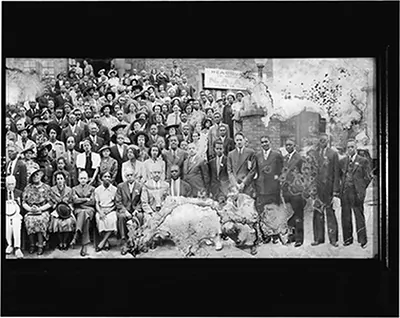 Vintage Americana Print - Columbus - 29th Annual Convention, NAACP, Ohio