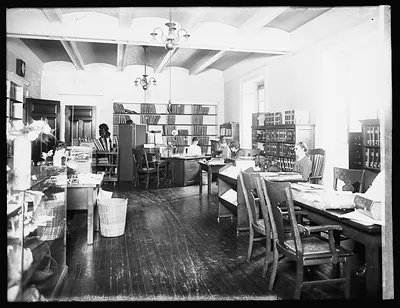 Reading room for blind, Library of Congress, [Washington, D.C.]